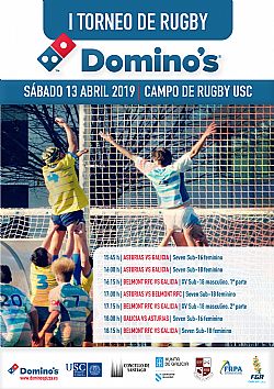 Imagen de la noticia: I TORNEO RUGBY SEVEN DOMINO,S PIZZA