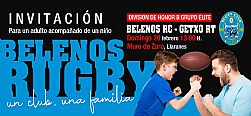 Imagen de la noticia: VEN AL RUGBY EN FAMILIA, LA CAMPAA DEL BELENOS PARA LLENAR EL MURO DE ZARO ANTE EL GETXO