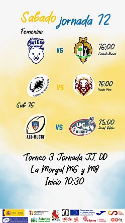 Imagen de la noticia: Jornada 12 SABADO