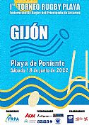 Imagen de la noticia: ESTE SÁBADO SE DISPUTA EL I TORNEO DE RUGBY PLAYA DE GIJÓN